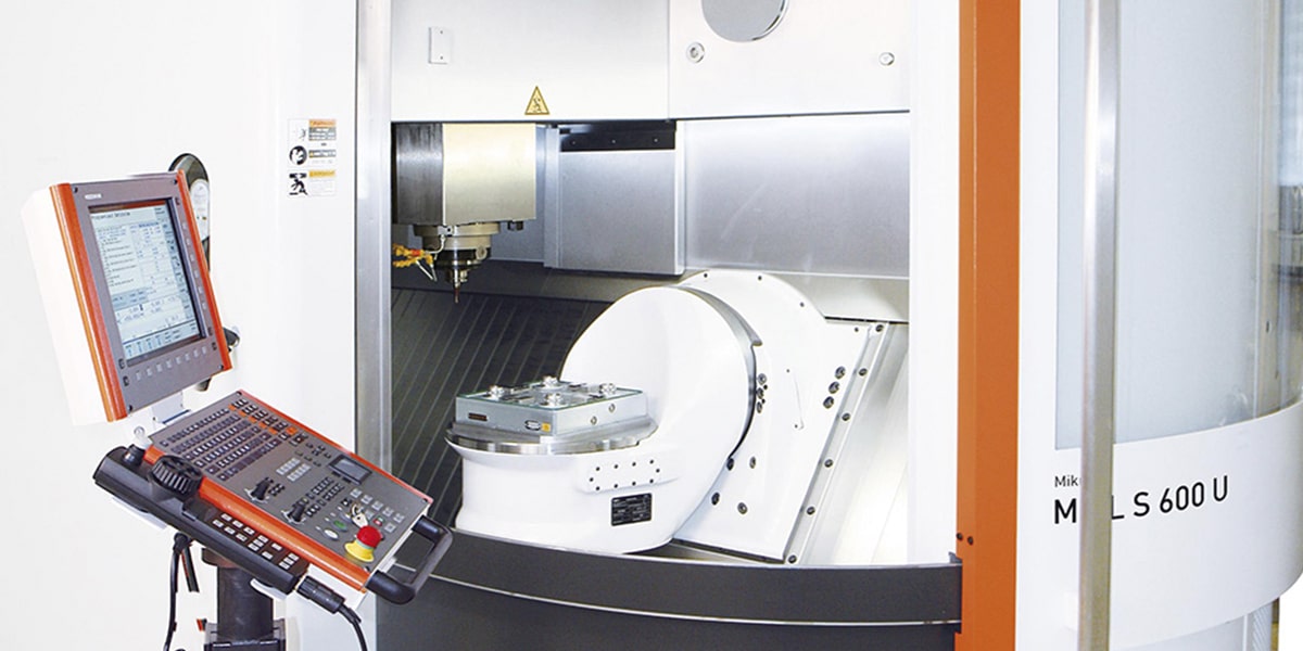 HSieben Maschinentechnik Langkampfen - Human Perception Automized Perfection - Kompetenzen Hochgeschwindigkeitsfräsen Präzision Hochgeschwindigkeitsbearbeitungszentrum GF MILL600S High Speed Machining moderne Automatisation Automatisierung