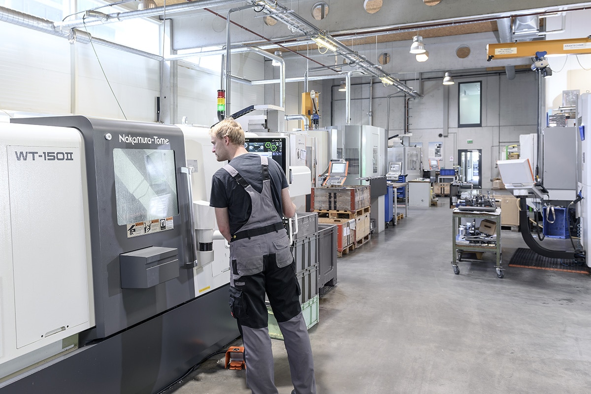 HSieben Maschinentechnik Langkampfen - Human Perception Automized Perfection - Kompetenzen Automatisation Drehen Präzision Qualität leistungsstarke Drehmaschinen 3D-Tastervermessung Automatisierung